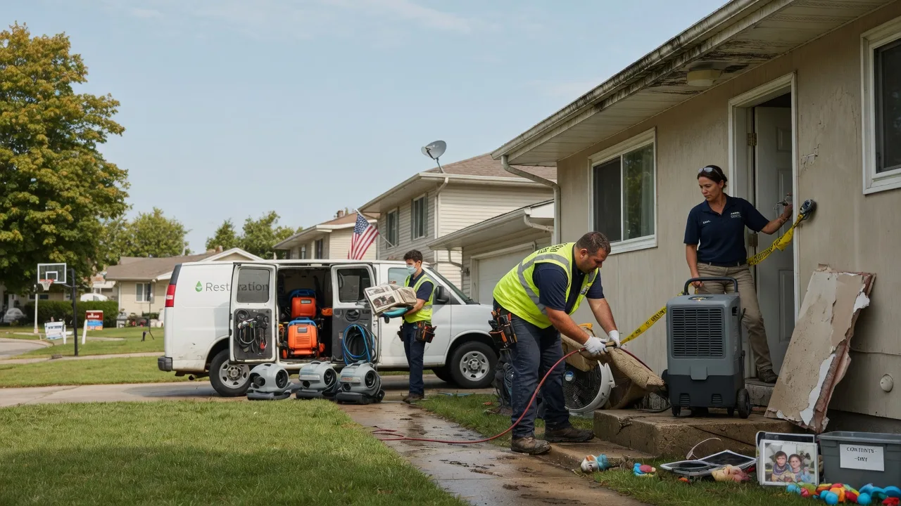 Water Damage Restoration in Pineville, NC near me